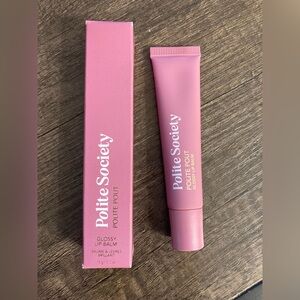 NIB Polite Society Glossy Lip Balm Brambleberry